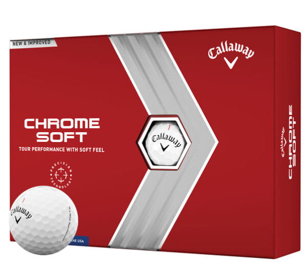 5 Dozen high quality New Callaway Chrome Soft Golf Balls