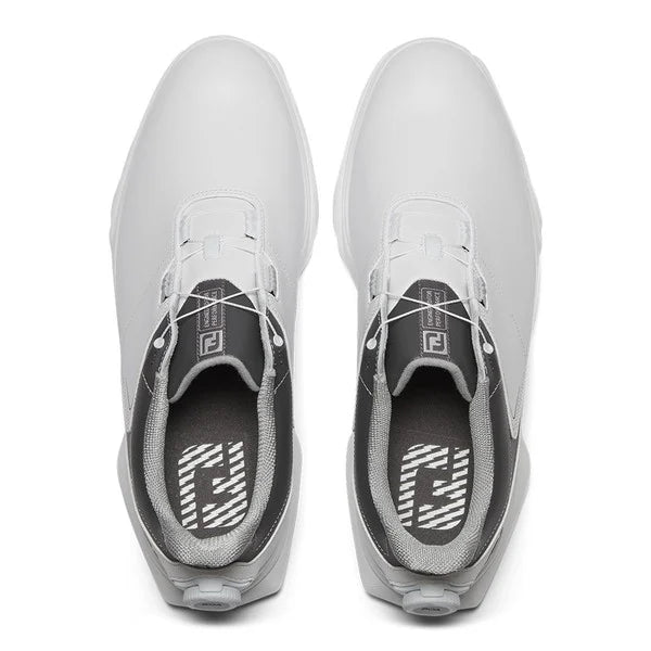 Men's FJ Ultra Fit Boa Golf Shoes - White with Grey