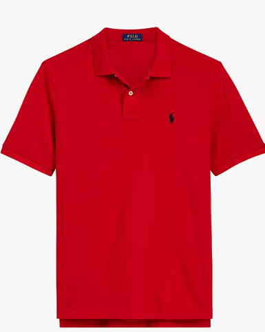 Ralph Lauren Pique Polo - Red