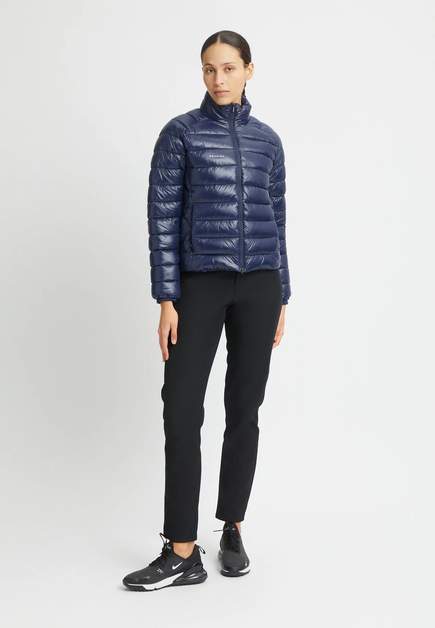 Rohnisch Ladies Airlite Golf Padded Jacket, Navy