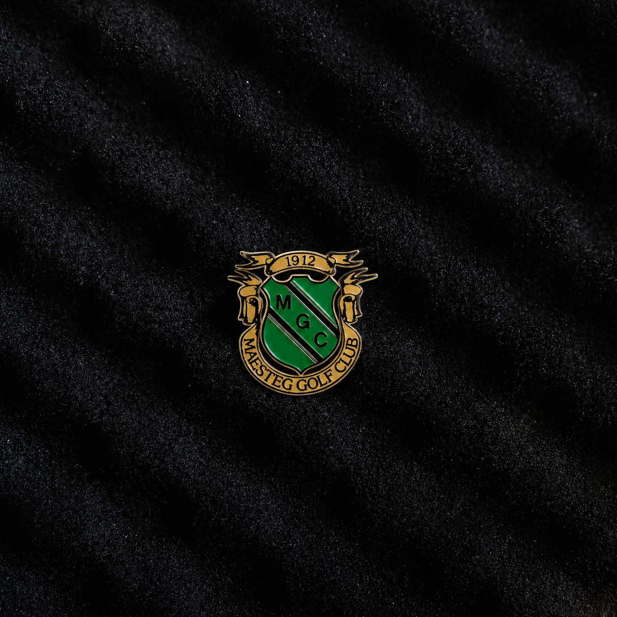 Maesteg Golf Club 24mm Double Sided Custom Ball Marker