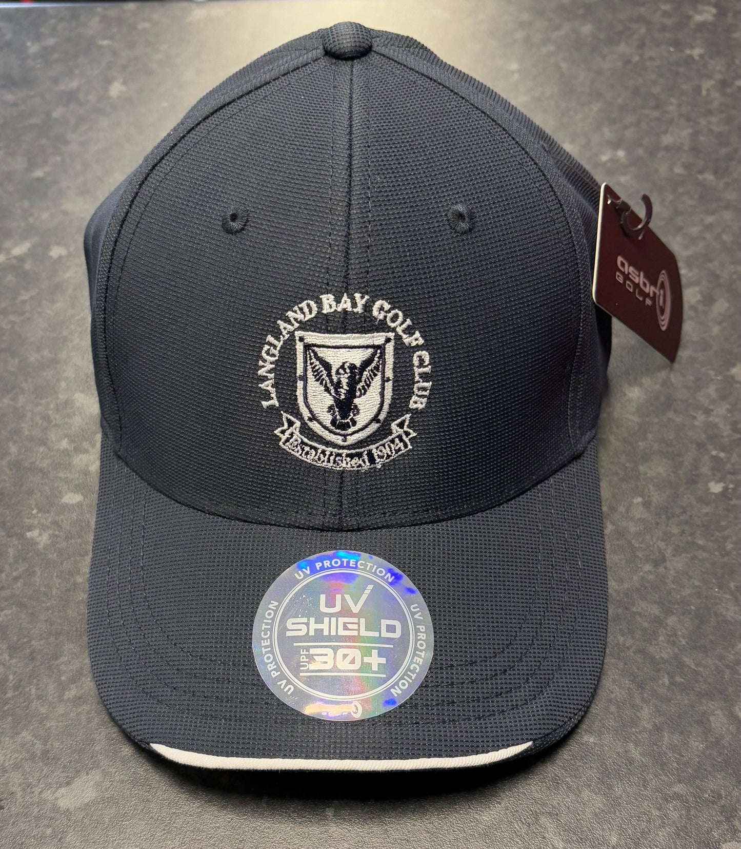 Crested Asbri Hat - Navy