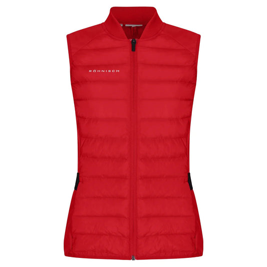 Rohnisch Ladies Force Vest, Flame Scarlet