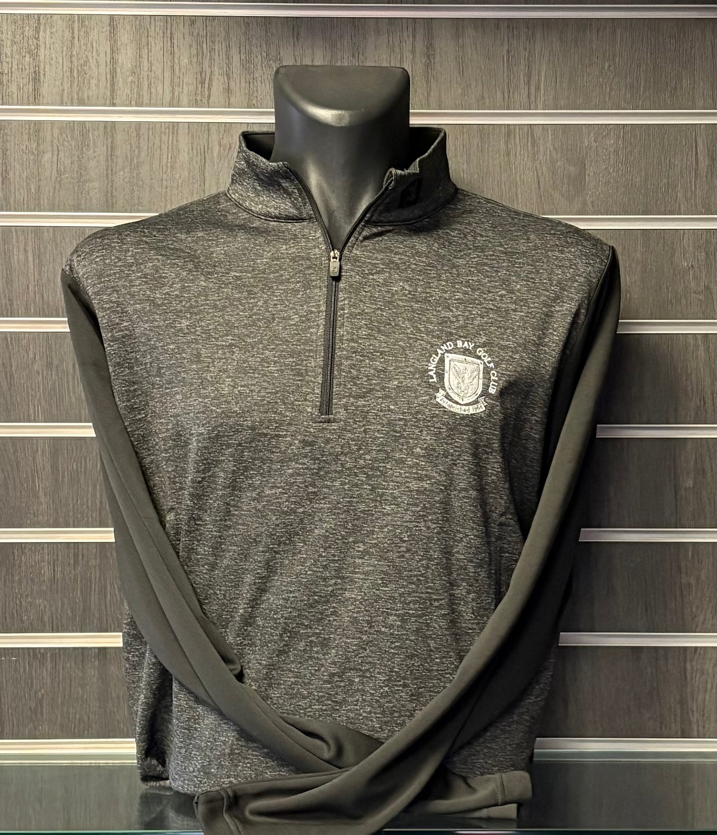 FootJoy Crested Heather Chill-Out - Black