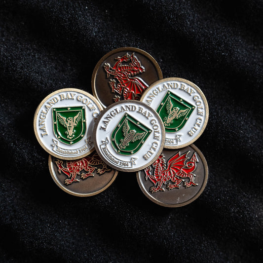 Langland Bay 24mm Double Sided Ball Marker